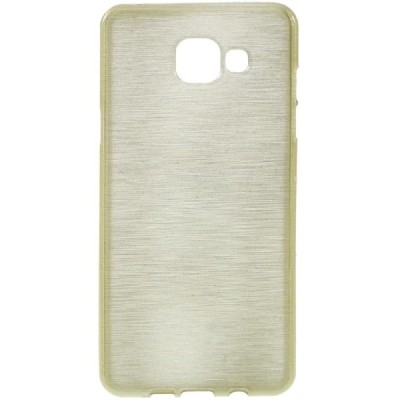 Samsung Galaxy A5 2016 (A510) kieto silikono auksinis TPU dėklas - nugarėlė / Priedai.lt