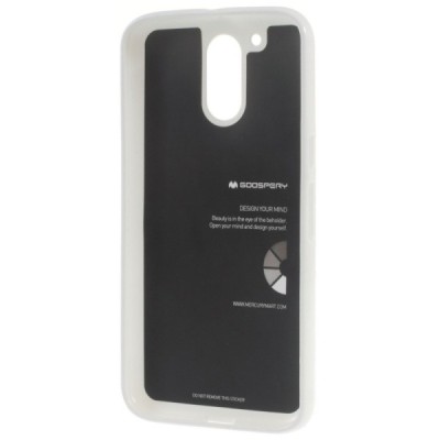Motorola Moto G4, Moto G4 Plus baltas Mercury kieto silikono (TPU) dėklas / Priedai.lt