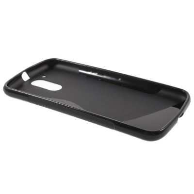Motorola Moto G4, Moto G4 Plus kieto silikono TPU juodas dėklas - nugarėlė / Priedai.lt