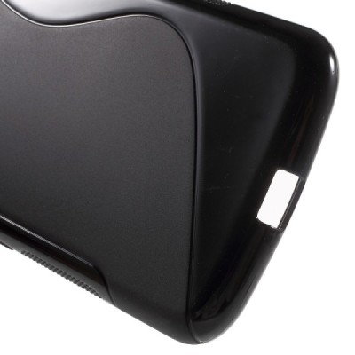 Motorola Moto G4, Moto G4 Plus kieto silikono TPU juodas dėklas - nugarėlė / Priedai.lt