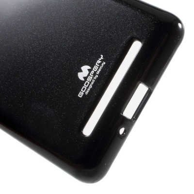Xiaomi Redmi 3s Mercury juodas kieto silikono TPU dėklas - nugarėlė / Priedai.lt