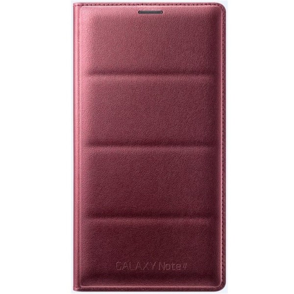 „Samsung“ Flip Wallet atverčiamas dėklas - bordo (Galaxy Note 4)