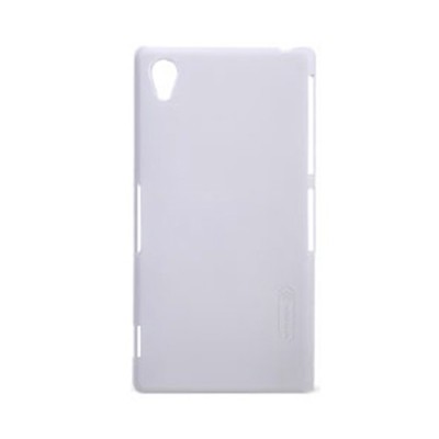 „Nillkin“ Frosted Shield Sony Xperia Z1 baltas plastikinis dėklas / Priedai.lt