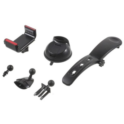 „iMount“ 3 in 1 juodas automobilinis laikiklis / Priedai.lt