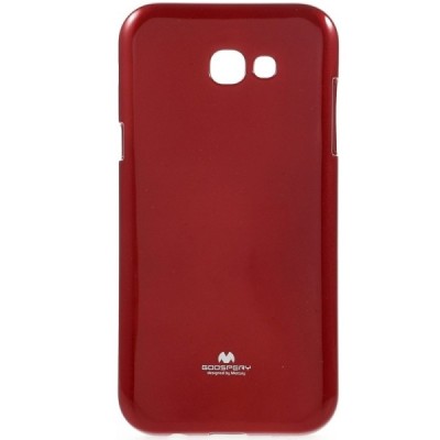 Samsung Galaxy A3 2017 (A320) Mercury raudonas kieto silikono TPU dėklas - nugarėlė / Priedai.lt