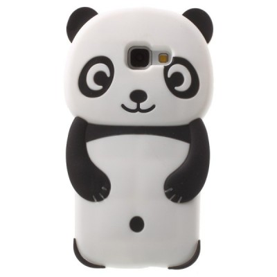 Žaismingas silikoninis Samsung Galaxy A5 2016 (A510) - panda / Priedai.lt