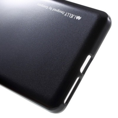 Sony Xperia E5 Mercury juodas kieto silikono tpu dėklas - nugarėlė / Priedai.lt