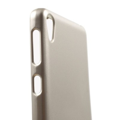 Sony Xperia E5 Mercury auksinis kieto silikono tpu dėklas - nugarėlė / Priedai.lt