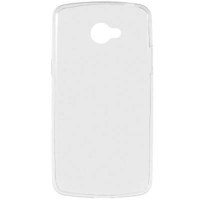 LG K5 (X220DSH) skaidrus (permatomas) kieto silikono TPU ploniausias pasaulyje bespalvis dėklas / Priedai.lt