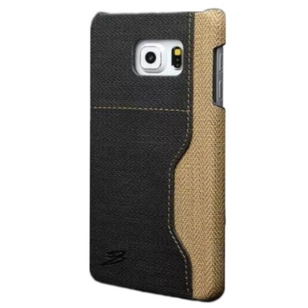 „Vintage“ Leather dėklas su kišenėle - pilkas (Galaxy S6)