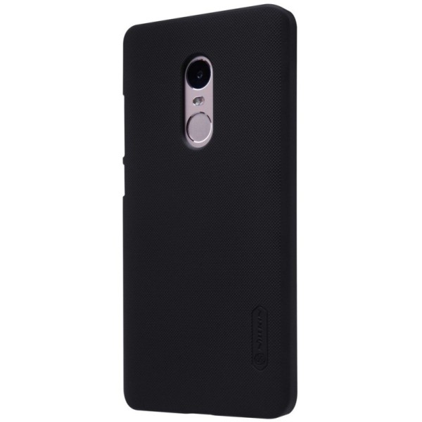 „Nillkin“ Frosted Shield dėklas - juodas (Redmi Note 4)