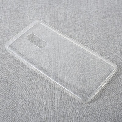 Xiaomi Redmi Note 4 skaidrus (permatomas) silikoninis TPU ploniausias pasaulyje bespalvis dėklas / Priedai.lt