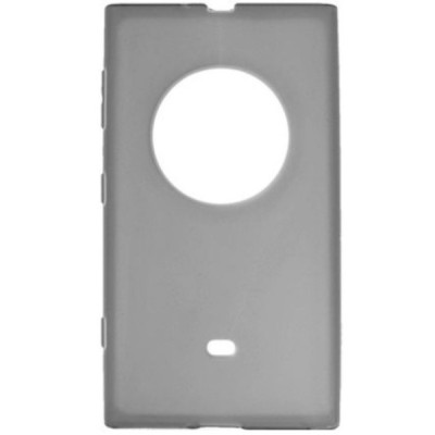 Nokia Lumia 1020 kieto silikono TPU pilkas dėklas - nugarėlė / Priedai.lt