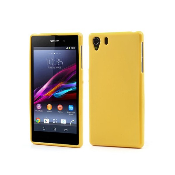 „Jelly Case“ dėklas - geltonas (Xperia Z1)