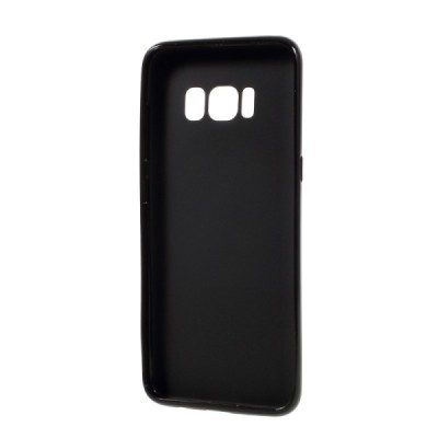 Samsung Galaxy S8 (G950) kieto silikono TPU juodas dėklas - nugarėlė / Priedai.lt