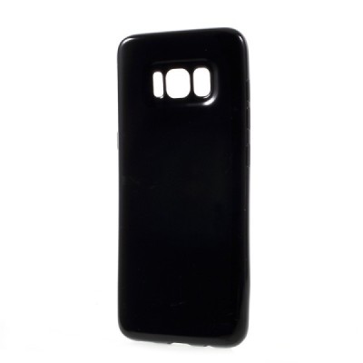 Samsung Galaxy S8 (G950) kieto silikono TPU juodas dėklas - nugarėlė / Priedai.lt