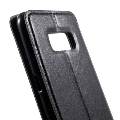 Roar Noble atverčiamas Samsung Galaxy S8 (G950) juodas odinis dėklas / Priedai.lt