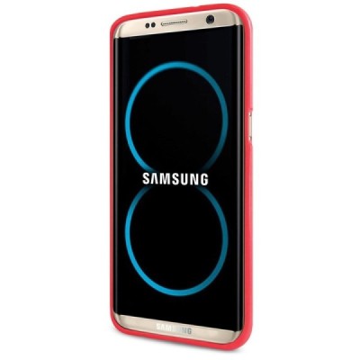 Samsung Galaxy S8 (G950) Mercury tamsiai rožinis kieto silikono tpu dėklas - nugarėlė / Priedai.lt