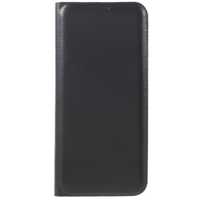 Samsung Galaxy S8+ (G955) juodas odinis atverčiamas Smart Wallet dėklas - piniginė / Priedai.lt