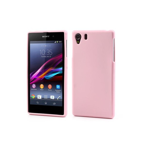 „Jelly Case“ dėklas - rožinis (Xperia Z1)