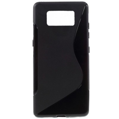 Samsung Galaxy S8+ (G955) silikoninis TPU juodas dėklas - nugarėlė / Priedai.lt