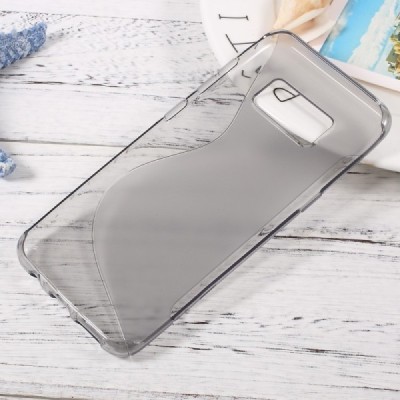 Samsung Galaxy S8+ (G955) silikoninis TPU pilkas dėklas - nugarėlė / Priedai.lt