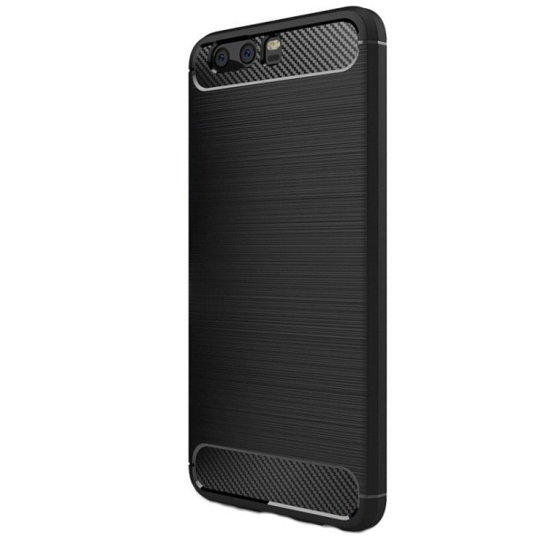 „Carbon“ kieto silikono (TPU) dėklas - juodas (P10 Plus)