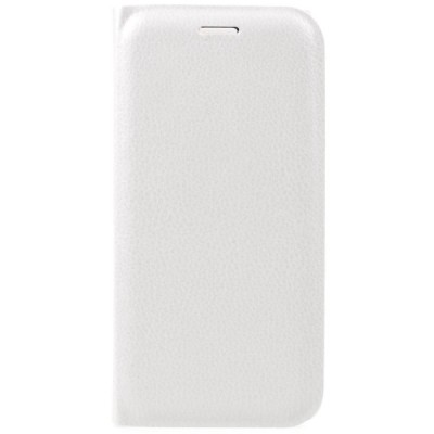 Huawei P9 Lite 2017 (Huawei P8 Lite 2017) baltas odinis atverčiamas Smart Wallet dėklas - piniginė / Priedai.lt