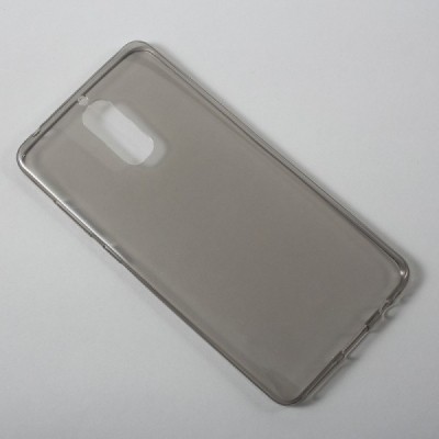 Huawei Mate 9 Pro (Porsche Design) pilkas (permatomas) kieto silikono TPU ploniausias pasaulyje bespalvis dėklas / Priedai.lt