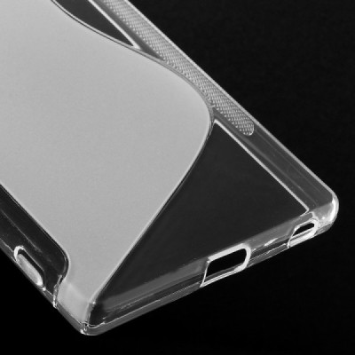 Sony Xperia Z5 Premium kieto silikono TPU skaidrus dėklas - nugarėlė / Priedai.lt
