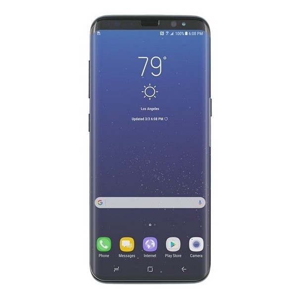 „ISME“ apsauginė ekrano plėvelė (pilnai dengianti) - skaidri (Galaxy S8+)