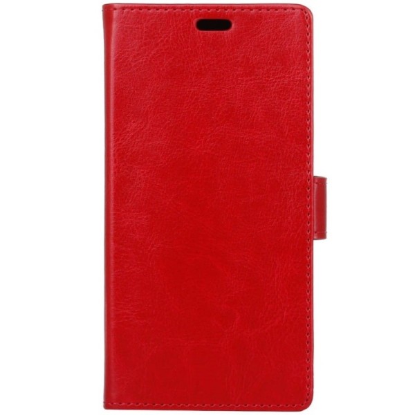 Atverčiamas odinis dėklas - raudonas (Galaxy Xcover 4 / 4S)