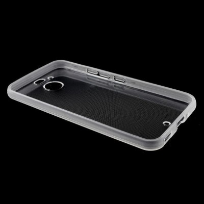 HTC 10 Evo (HTC Bolt) kieto silikono TPU skaidrus dėklas - nugarėlė / Priedai.lt