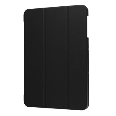 Samsung Galaxy Tab S3 9,7 (T820, T825) atverčiamas juodas odinis dėklas - knygutė (sulankstomas) / Priedai.lt