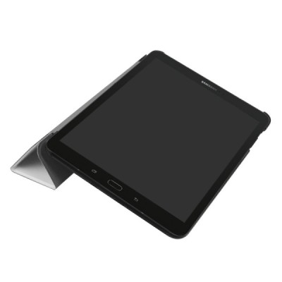 Samsung Galaxy Tab S3 9,7 (T820, T825) atverčiamas baltas odinis dėklas - knygutė (sulankstomas) / Priedai.lt