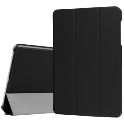 Asus ZenPad 3S 10 (Z500KL) atverčiamas juodas odinis dėklas - knygutė / Priedai.lt