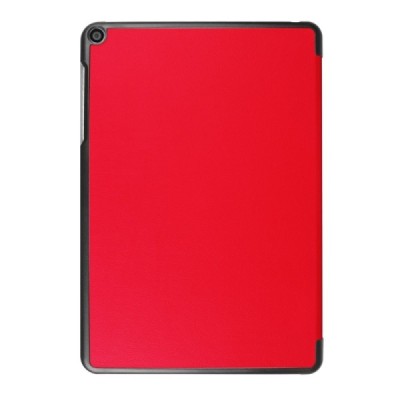 Asus ZenPad 3S 10 (Z500KL) atverčiamas raudonas odinis dėklas - knygutė / Priedai.lt