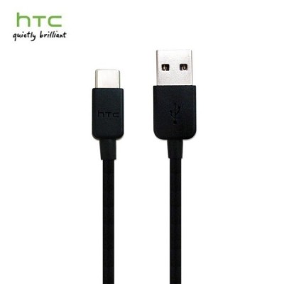 HTC Type-C USB 73H0062100M juodas laidas 1,2 m. (originalus) / Priedai.lt