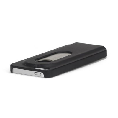 Plastikinis Apple iPhone SE (5, 5s) dėklas su metaliniu butelių atidarytuvu / Priedai.lt