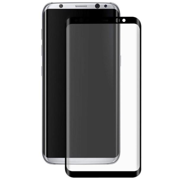 „Hat-Prince“ Tempered Glass apsauginis ekrano stiklas 0.26 mm - juodas (Galaxy S8)