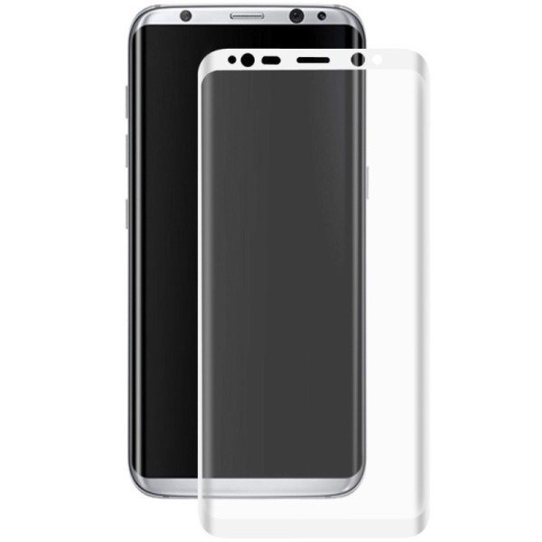 „Hat-Prince“ Tempered Glass apsauginis ekrano stiklas 0.26 mm - baltas (Galaxy S8)