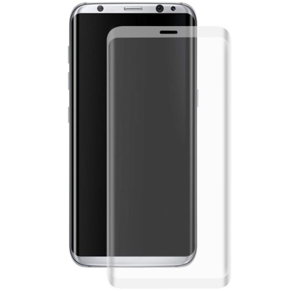„Hat-Prince“ Tempered Glass apsauginis ekrano stiklas 0.26 mm - skaidrus / pilkas (Galaxy S8)