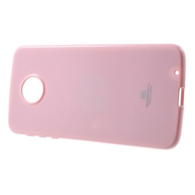 Motorola Moto Z (Moto Z Droid) šviesiai rožinis Mercury kieto silikono (TPU) dėklas / Priedai.lt