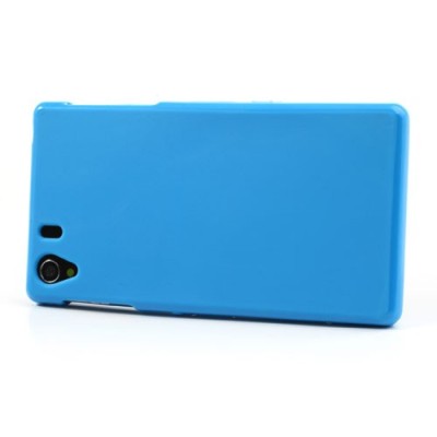 „Jelly Case“ Sony Xperia Z1 mėlynas TPU dėklas / Priedai.lt