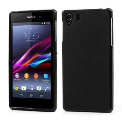 „Jelly Case“ Sony Xperia Z1 juodas tpu dėklas / Priedai.lt