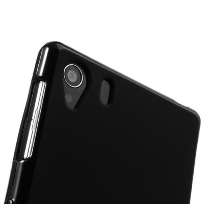 „Jelly Case“ Sony Xperia Z1 juodas tpu dėklas / Priedai.lt