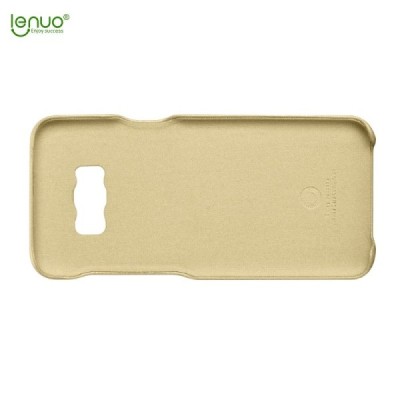 „Lenuo“ Soft Slim serijos Samsung Galaxy S8+ (G955) auksinis odinis dėklas - nugarėlė / Priedai.lt