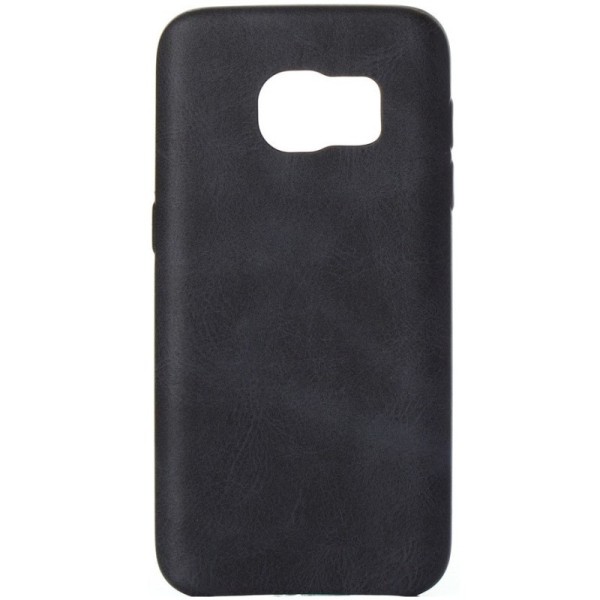 Slim Leather dėklas - juodas (Galaxy S7)