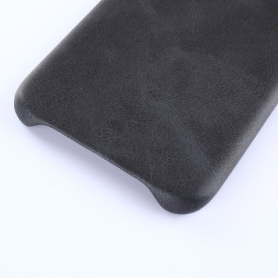 Slim Leather Samsung Galaxy S7 G930F juodos spalvos odinis dėklas - nugarėlė / Priedai.lt