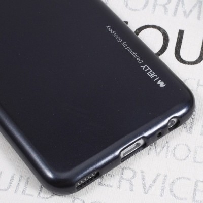 Huawei P10 (Huawei Ascend P10) juodas Mercury kieto silikono (TPU) dėklas - nugarėlė / Priedai.lt